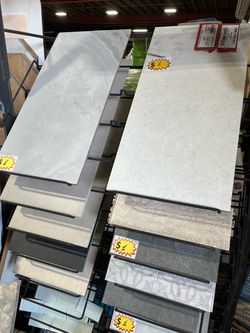 Porcelain tile Sale! $ 0.67 per sqft