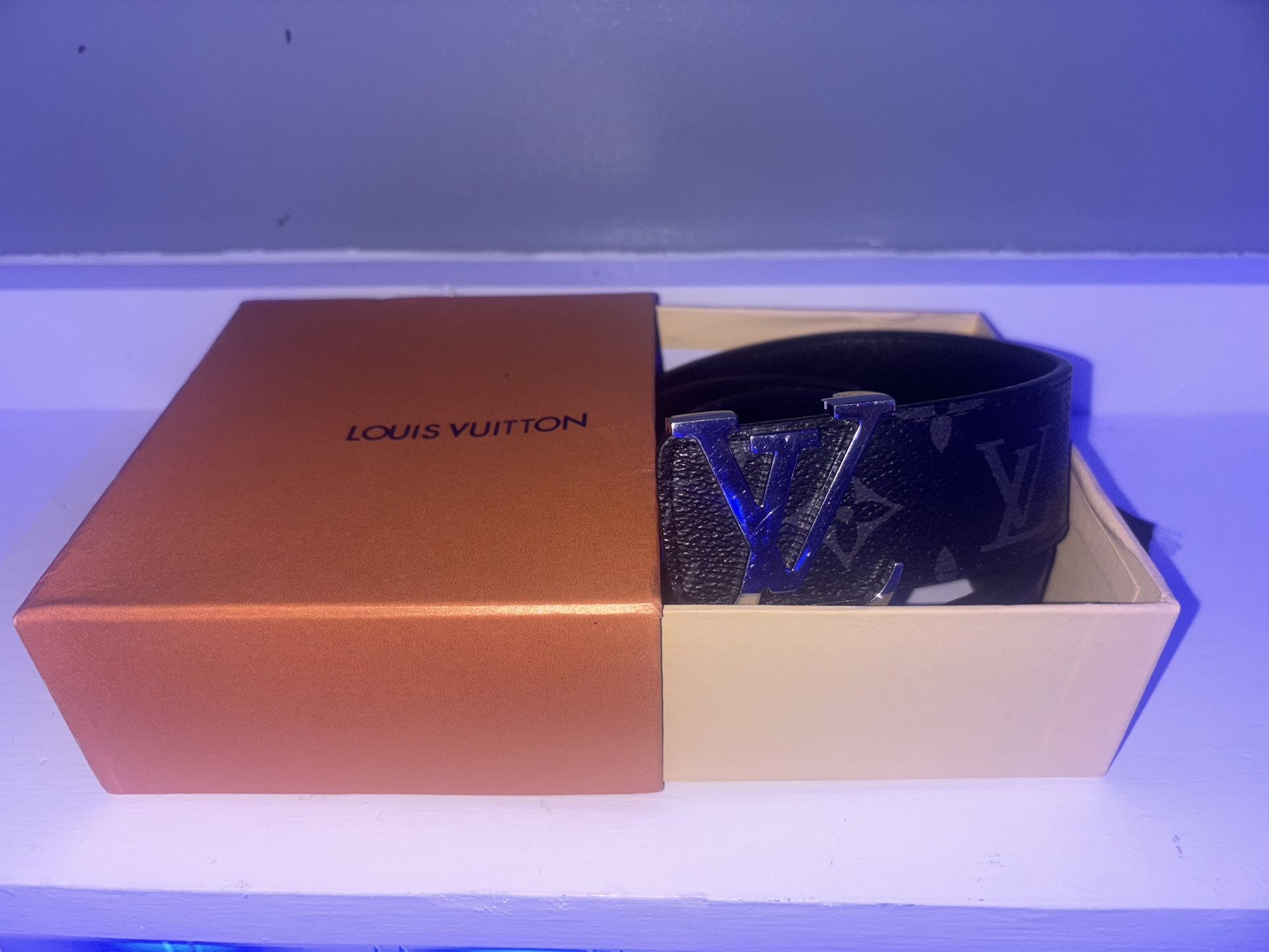 Men’s Black Louis Vuitton Belt