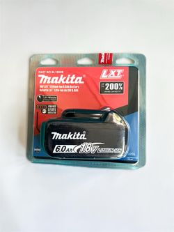 Makita 6ah 18v Battery New in Box