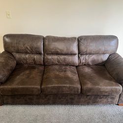 3 Seater faux leather Sofa