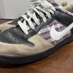 Dunk CL Low Tweed Khaki Plaid - Size 11