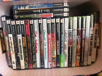 PlayStation 2/ OG Xbox games