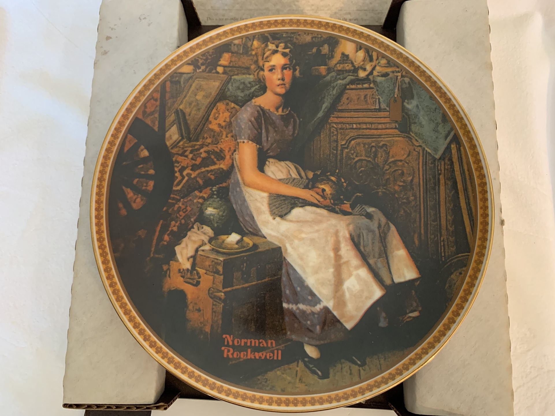 Norman Rockwell Plate