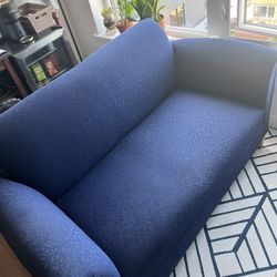 Blue couch 