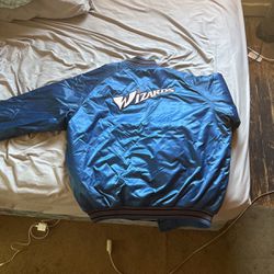 Vintage Nike Swingman WIZARDS Bombers Jacket