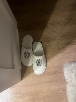 Chrome heart authentic slippers
