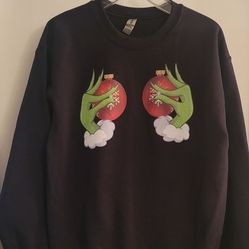 Fun Christmas Sweatshirt Size M