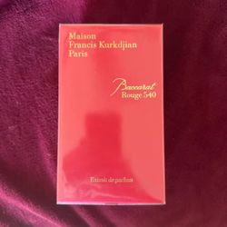 Marison Francis Kurkdjian baccarat rouge 540