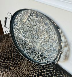 Large Metal Decor Tray