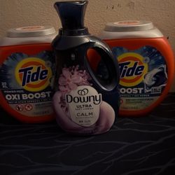 Tide Pods & Downy Fabric Softener 