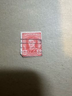 Australia 2½d Red Postage Stamp Used