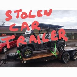 Stolen Car Trailer From Galion Ohio 