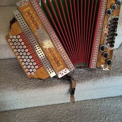 Four Row Melodija Button Accordion 