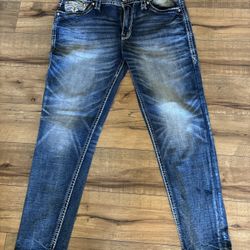 Rock Revival - Ysabel Size 31 Easy Ankle Jeans 