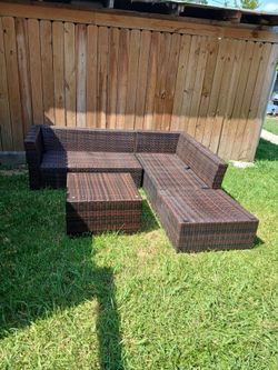 Patio Set Missing Cushions But In Good Conditions