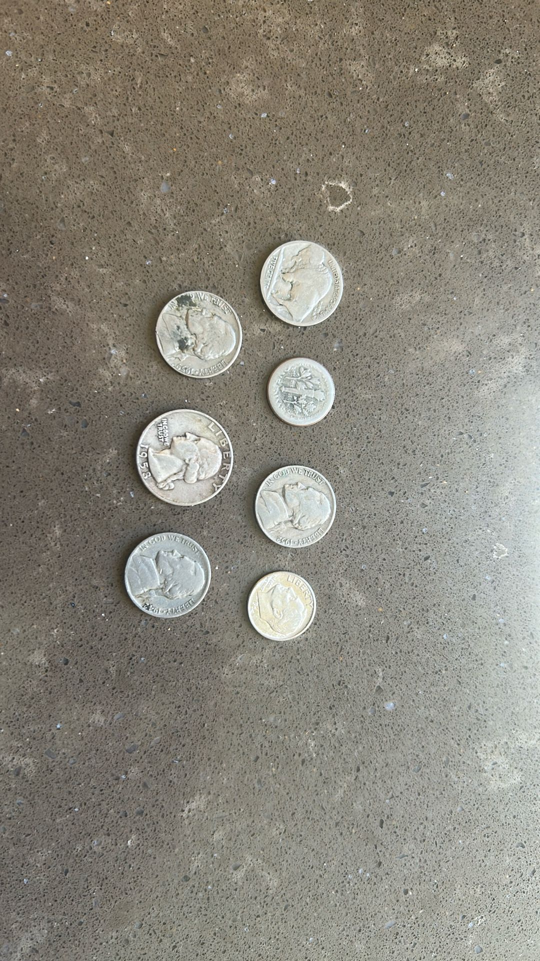 7 Silver Coins
