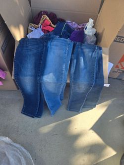 3 pairs size 6 girl jeans