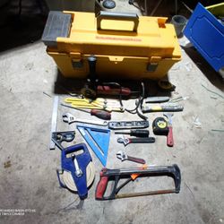 Tool Box With Miscellaneous Tool