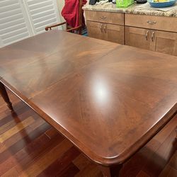 Dining Table 6 Chairs Good Cond 