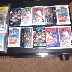 MLB, NFL, & DISNEY TRADING CARD PACKS