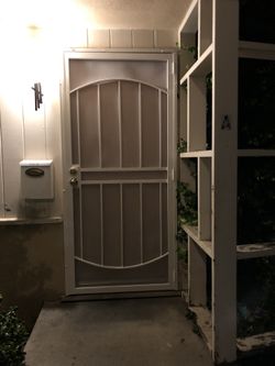 Screen door installation message for prices