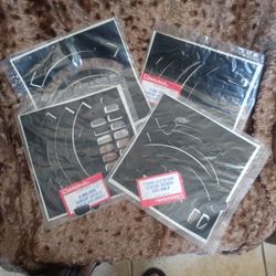 1956 Chevy Hubcap Decals