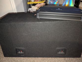 Woofer and Alpine sound system