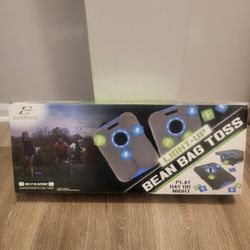 New Light Up Bean Bag Toss Game