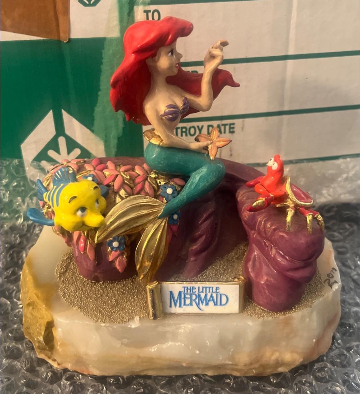 DISNEY (VINTAGE) 90's The Little Mermaid RON LEE Signed & Numbered