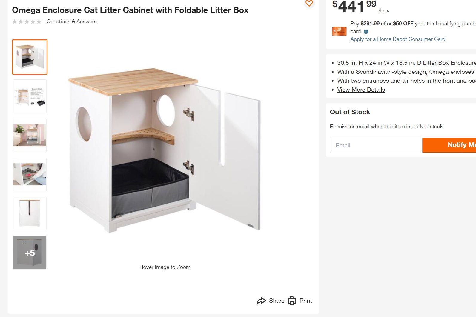Myzoo Cat Litter Furniture
