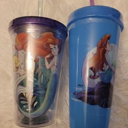 Disney The Little Mermaid Color Changing Tumbler 24oz and 20oz Travel Tumbler
