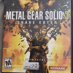 Metal Gear Solid 3 Snake Eater Ps 2