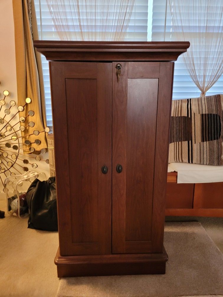 Etc Mult-Functional Double Media Cabinet. Very Sturdy and In GREAT SHAPE!!!