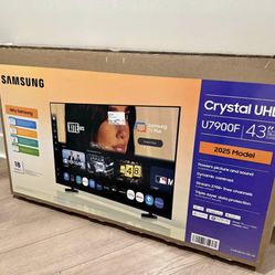 Brand new Unopened 43" Samsung Crystal UHD TV 