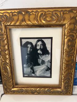 Beautiful framed Lennon double fantasy