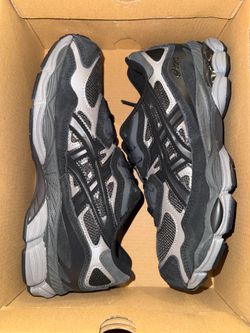 Size 8.5, 9, 9.5, 11 ASICS Gel-NYC Graphite Grey Black
