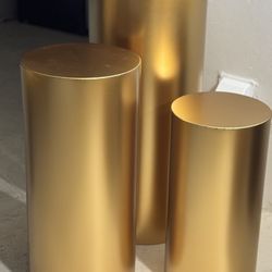 Gold Cylinders 