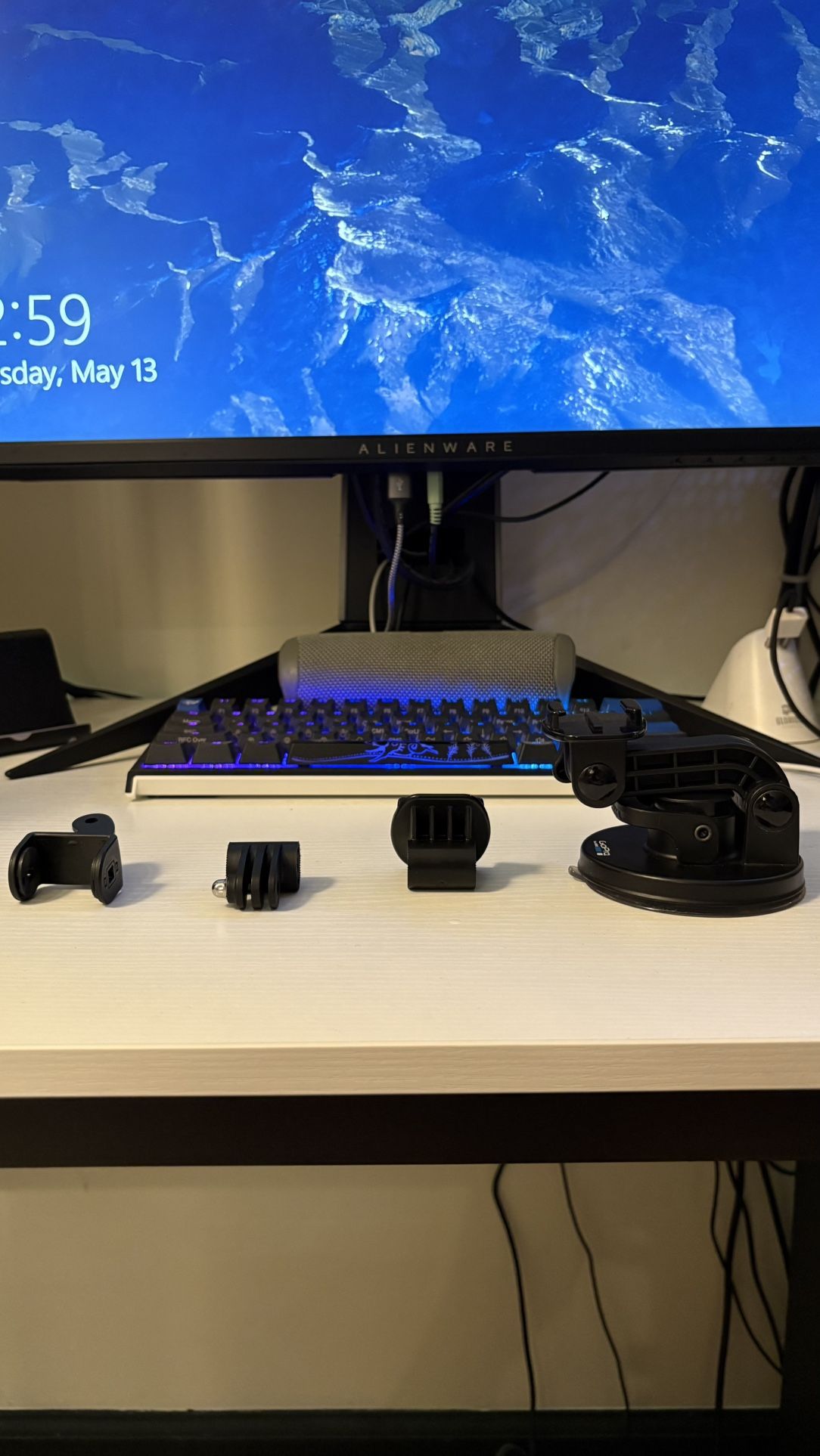 GoPro Suction Cup Mount.