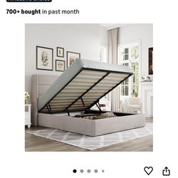 Queen Bed Frame With Storage Underneath