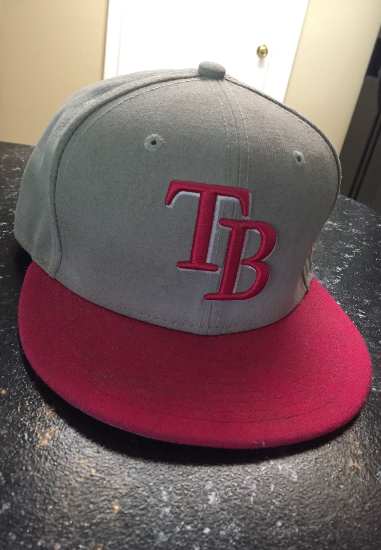 Tampa bay rays pink and grey hat