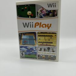 Wii Play (Nintendo Wii Game 2007) Tested & Complete CIB