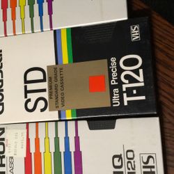 Blank Vhs Tapes. 