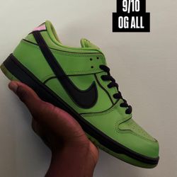 “Buttercup” Powderpuff Girls Dunks