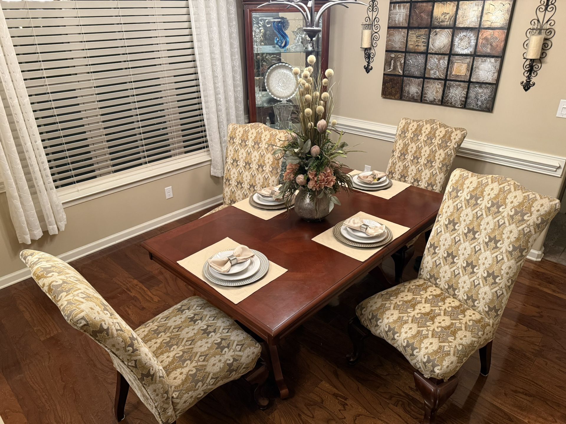 Two Sets Of Dining Room Furniture For Sale