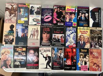 177 VHS tapes Classics, Drama, Thriller, Comedy