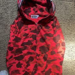 Bape Shark Full Zip Up (L) 