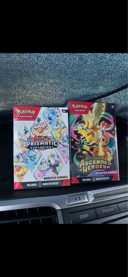 Pokémon TCG Booster Bundle Lot of 2
