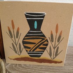 Vintage navajo art painting 