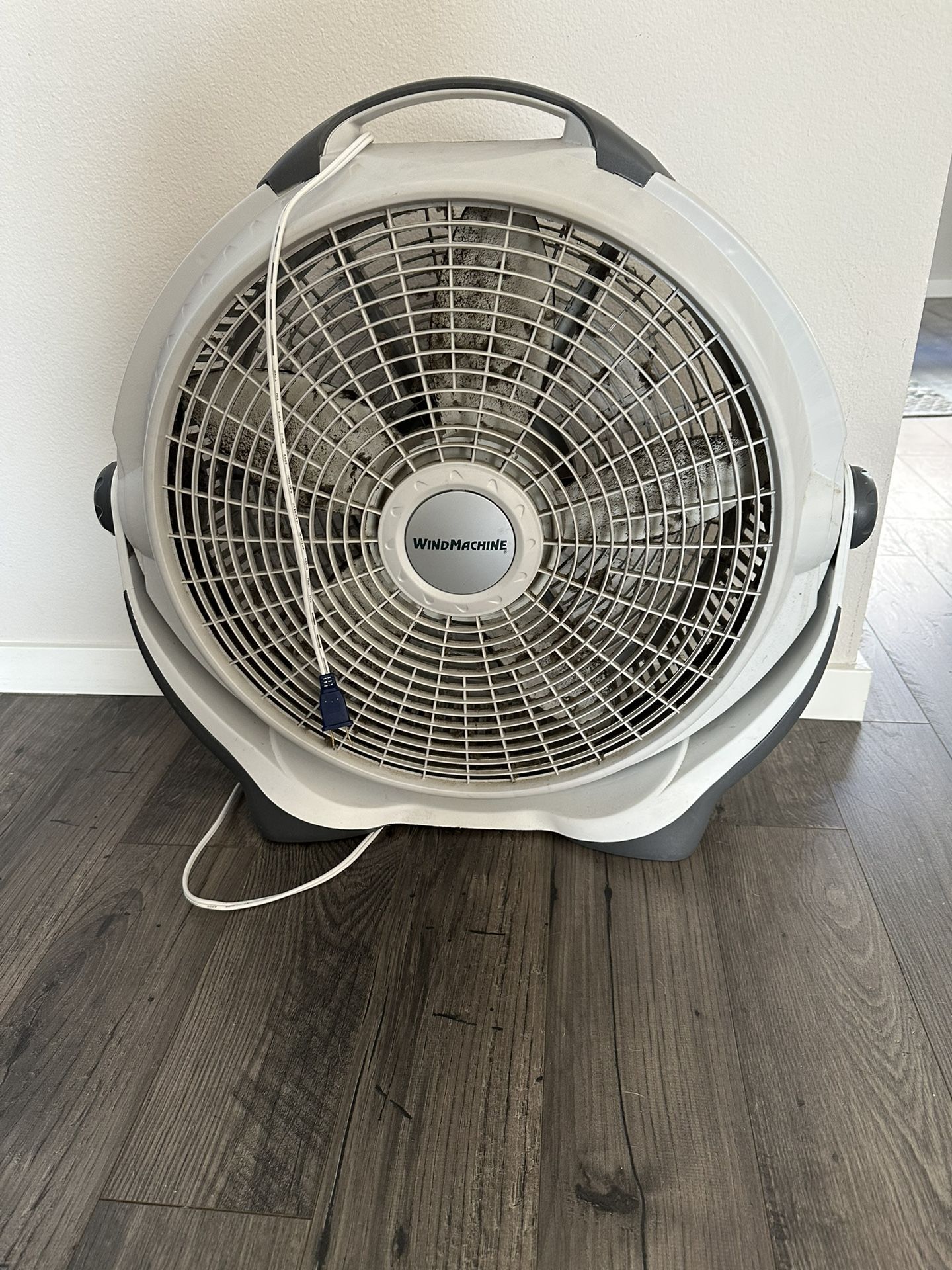 White Wind Machine Fan