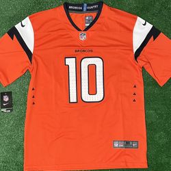 Bo Nix Denver Broncos Jersey Orange Jersey